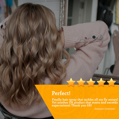 Strong Hold Hair Spray - GK Hair Client Review