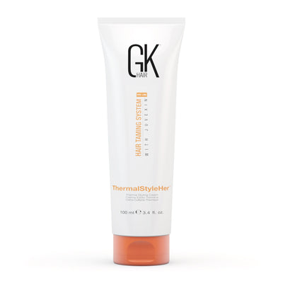 GKhair ThermalStyleHer Cream smooth finish while conditioning 